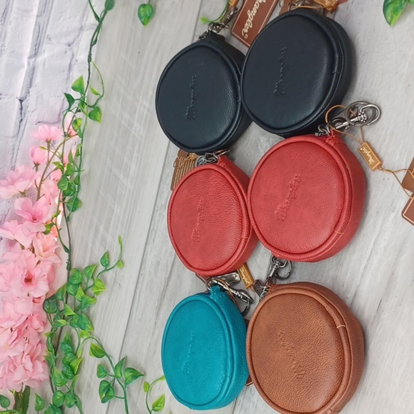 Wrangler Wholesale Lot Of 6 Coin Purse/key Ring Purse Charm NWT - Picture 11 of 11